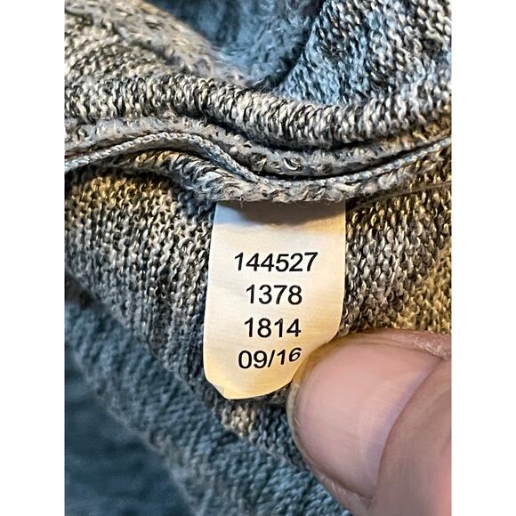 Active Life Heather Grey Side Zip Sweatshirt Pullover Size Large athleisure - Picture 10 of 10